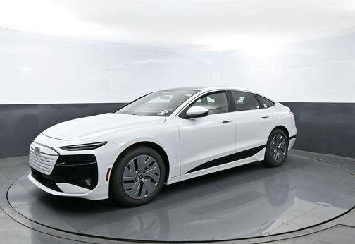 Glacier White 2025 Audi A6 e-tron Premium
