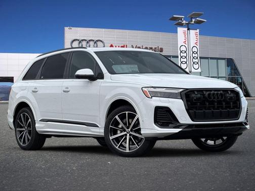 Glacier White 2026 Audi Q7 45 Premium Plus