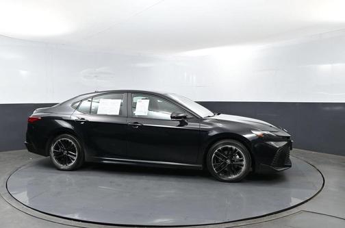 Midnight Black Metallic 2025 Toyota Camry SE