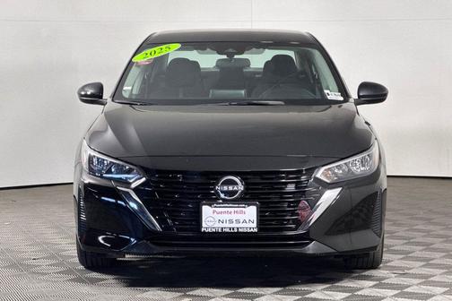 Super Black 2025 Nissan Sentra SV