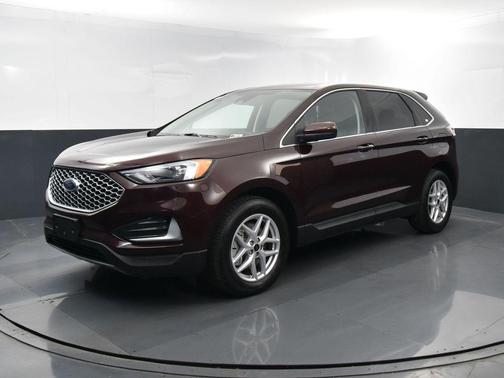 Burgundy 2024 Ford Edge SEL