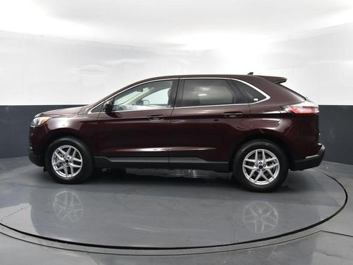 Burgundy 2024 Ford Edge SEL