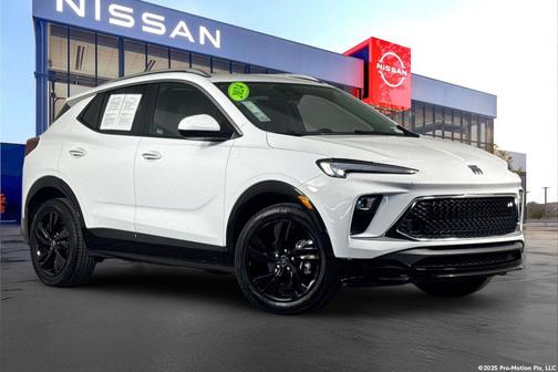 Summit White 2024 Buick Encore GX Sport Touring