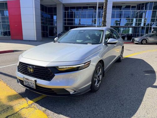 Solar Silver Metallic 2024 Honda Accord EX