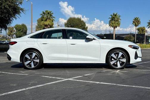 Glacier White Metallic 2025 Audi A5 Premium Plus TFSI quattro S tronic