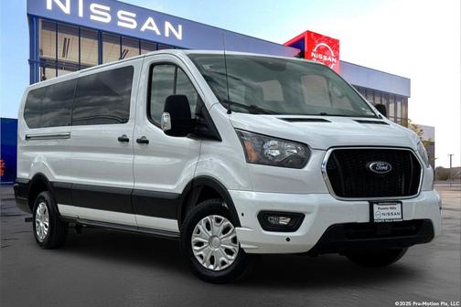 Oxford White 2024 Ford Transit-350 XLT