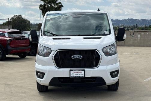 Oxford White 2024 Ford Transit-350 XLT