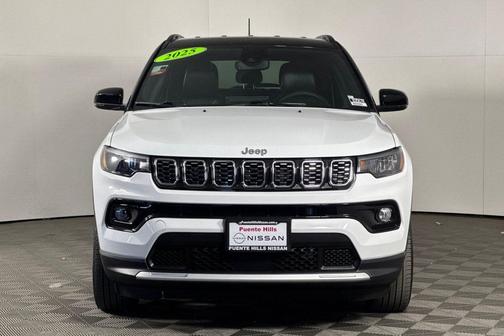 Bright White Clearcoat 2025 Jeep Compass Limited