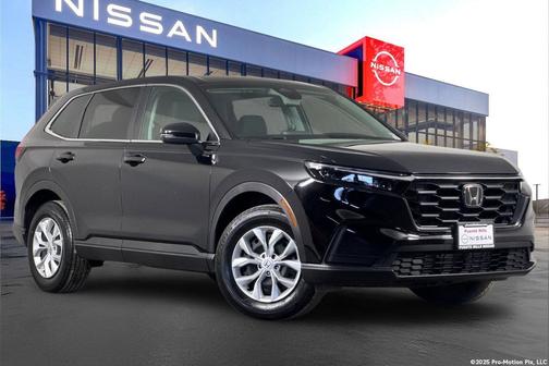 Crystal Black Pearl 2025 Honda CR-V LX AWD