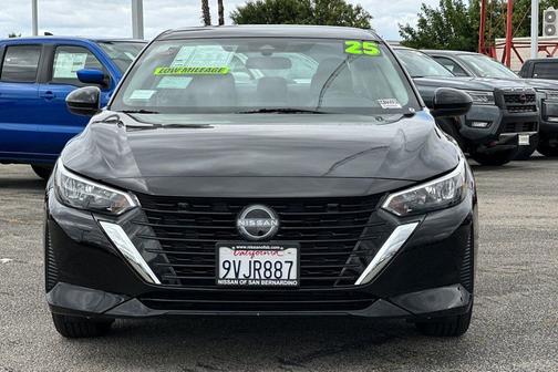 Super Black 2025 Nissan Sentra S