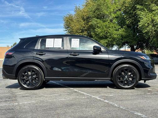 Black 2025 Honda HR-V AWD Sport