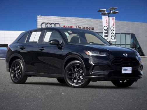 Black 2025 Honda HR-V AWD Sport