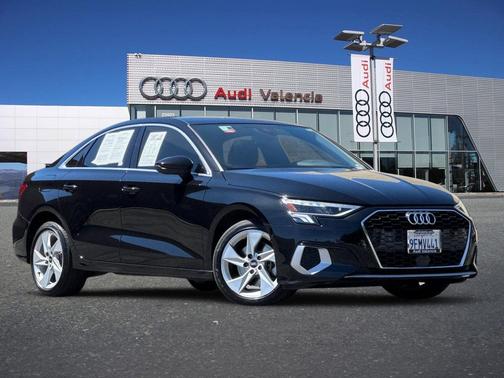 Mythos Black Metallic 2023 Audi A3 Premium