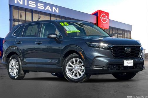 Gray 2025 Honda CR-V EX-L AWD