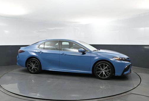 Blue 2024 Toyota Camry SE