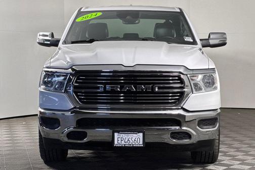 Bright White Clearcoat 2024 RAM 1500 Laramie