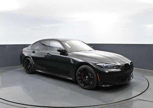 Black Sapphire Metallic 2024 BMW M3 Competition xDrive