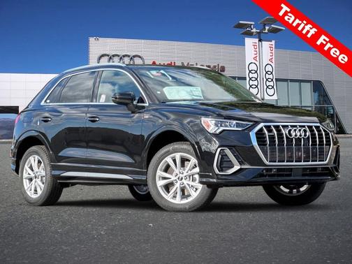 Mythos Black Metallic 2025 Audi Q3 Premium 45 TFSI S line quattro Tiptronic SUV