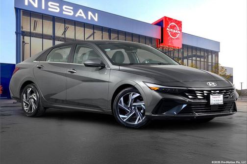 Amazon Gray 2025 Hyundai ELANTRA SEL