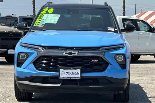 Fountain Blue 2024 Chevrolet Trailblazer RS