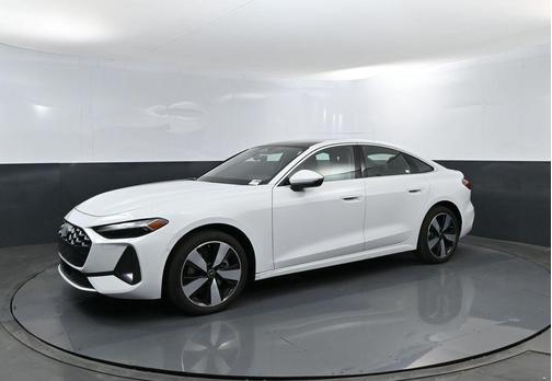 Glacier White Metallic 2025 Audi A5 Premium Plus TFSI quattro S tronic