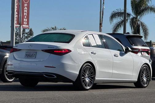 Polar White 2025 Mercedes-Benz C-Class C 300 4MATIC