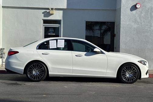 Polar White 2025 Mercedes-Benz C-Class C 300 4MATIC