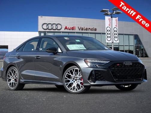 Daytona Gray 2026 Audi RS 3 TFSI quattro S tronic