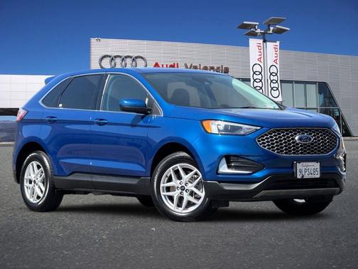 Blue Metallic 2024 Ford Edge SEL