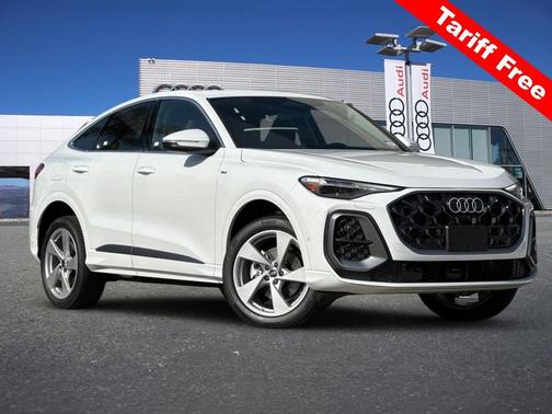 Glacier White 2025 Audi Q5 Sportback Premium Plus SUV