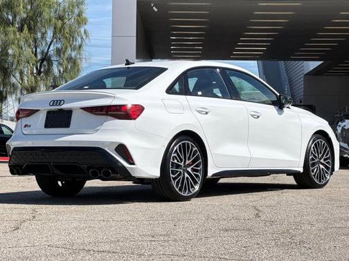 Cashmere / Gray 2026 Audi S3 TFSI quattro S tronic