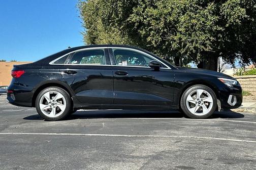Brilliant Black 2023 Audi A3 Premium