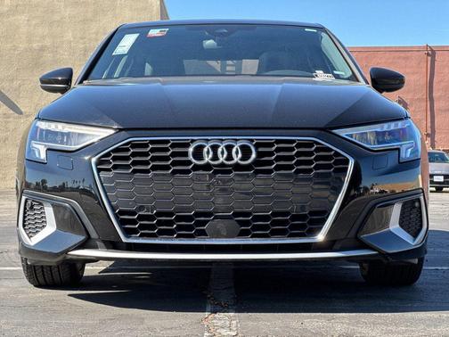 Brilliant Black 2023 Audi A3 Premium