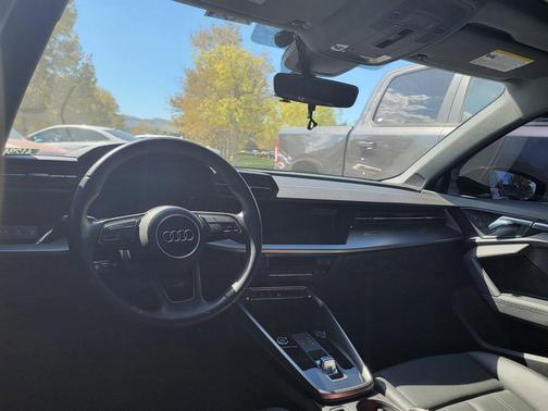 Brilliant Black 2023 Audi A3 Premium