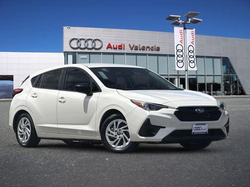 Crystal White Pearl 2025 Subaru Impreza Base