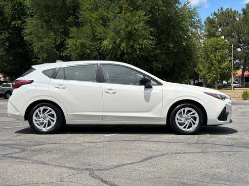 Crystal White Pearl 2025 Subaru Impreza Base