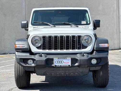 Bright White Clearcoat 2025 Jeep Wrangler Sport S