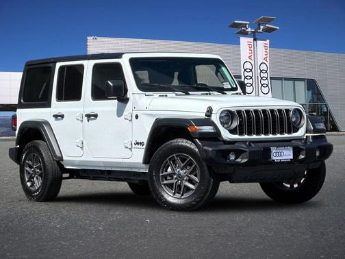 Bright White Clearcoat 2025 Jeep Wrangler Sport S