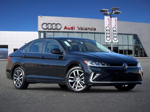 Black 2025 Volkswagen Jetta 1.5T SE