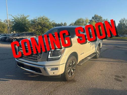 Pearl White 2022 Nissan Titan Platinum Reserve