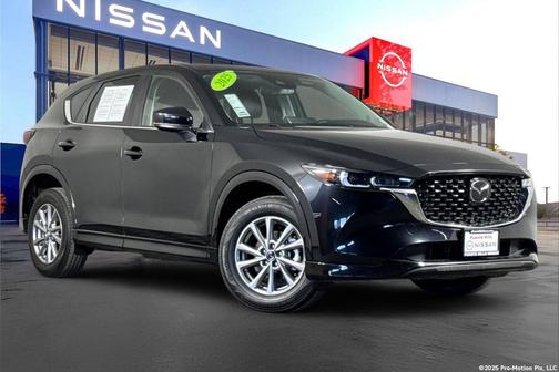 Jet Black 2025 Mazda CX-5 2.5 S Preferred Package