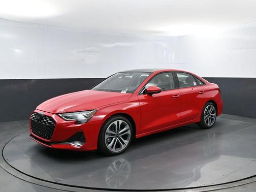 Progressive Red Metallic 2026 Audi A3 Premium