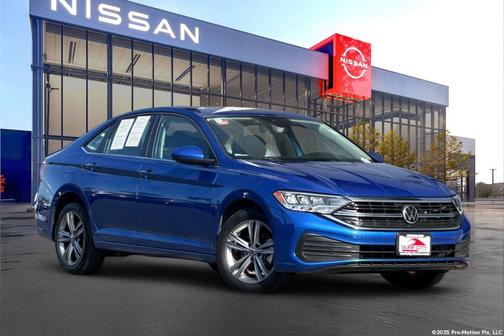 Rising Blue Metallic 2024 Volkswagen Jetta 1.5T SE