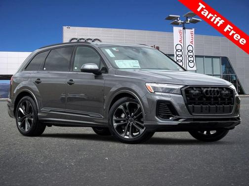Gray 2026 Audi Q7 55 Premium Plus