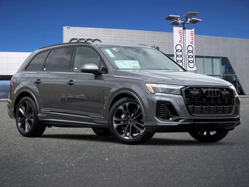Gray 2026 Audi Q7 55 Premium Plus