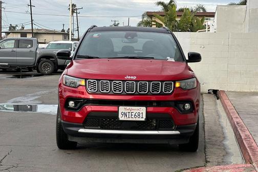 Red Hot Pearlcoat 2025 Jeep Compass Limited