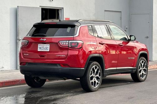 Red Hot Pearlcoat 2025 Jeep Compass Limited