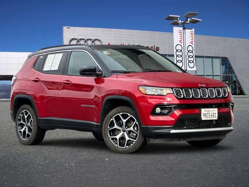Red Hot Pearlcoat 2025 Jeep Compass Limited