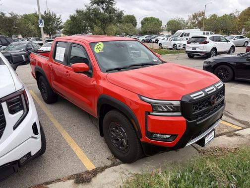 Afterburn Orange 2025 Nissan Frontier PRO-X
