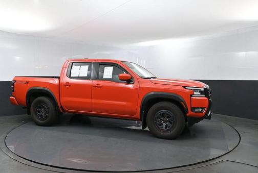Afterburn Orange 2025 Nissan Frontier PRO-X